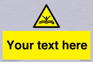 Custom Warning strong currents